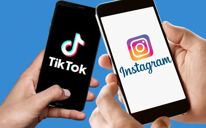 Instagram e TikTok